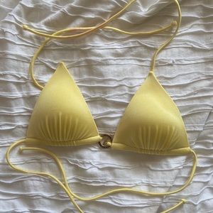 Yellow Victorias Secret Bikini Top